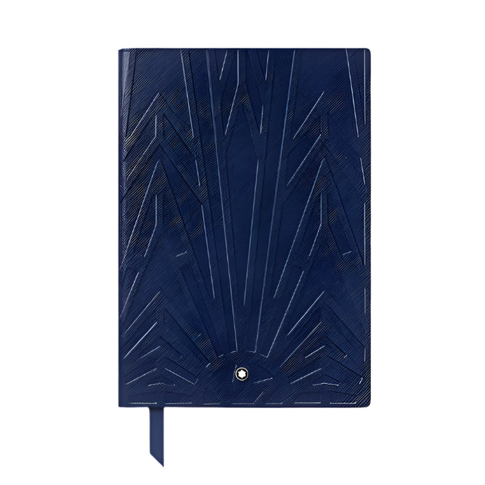 Montblanc Fine Stationery Lined Notebook #163 Meisterstück The Origin Collection, Blue