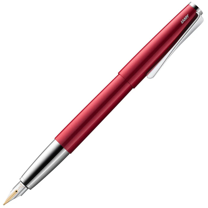LAMY Studio 14K Fountain Pen-Red Gloss
