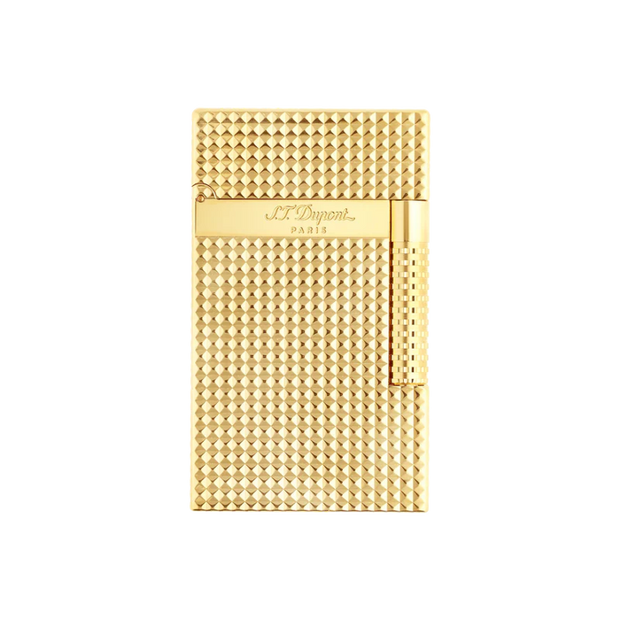 S.T. Dupont Le Grand Lighter Diamond Head-Gold