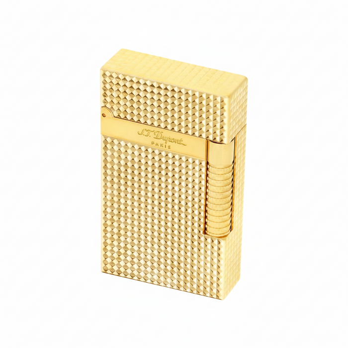 S.T. Dupont Le Grand Lighter Diamond Head-Gold