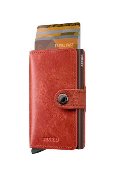 Secrid Mini Wallet Vintage Orange