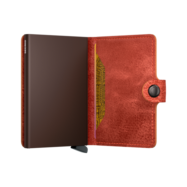 Secrid Mini Wallet Vintage Orange
