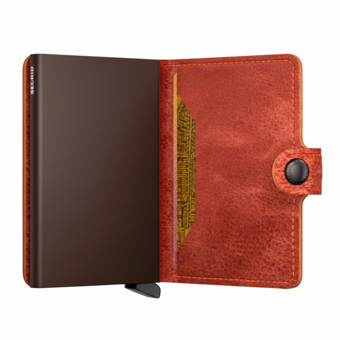Secrid Mini Wallet Vintage Orange