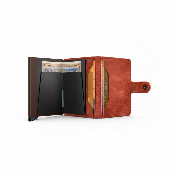 Secrid Mini Wallet Vintage Orange