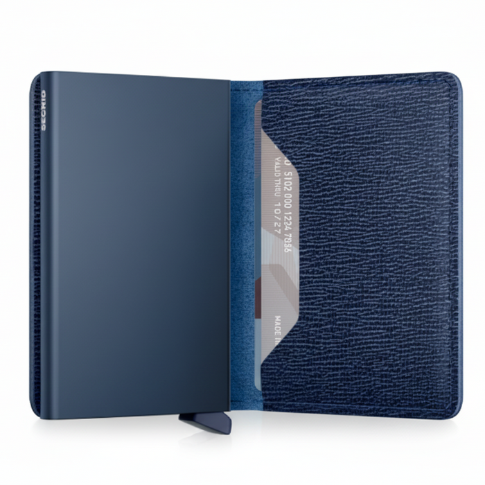 Secrid Slim Wallet Crisple Navy