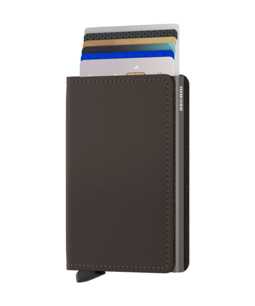 Secrid Slim Wallet Matte Truffle