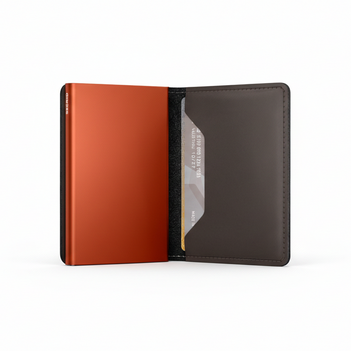 Secrid Slim Wallet Matte Truffle -Orange