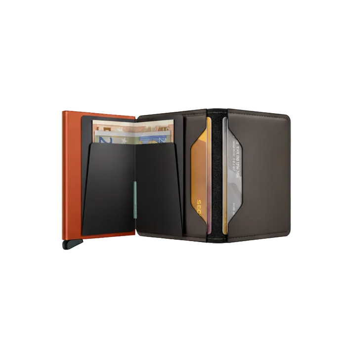 Secrid Slim Wallet Matte Truffle -Orange