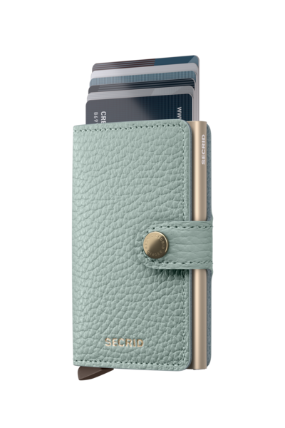 Secrid Mini Wallet Pebble Sea Green