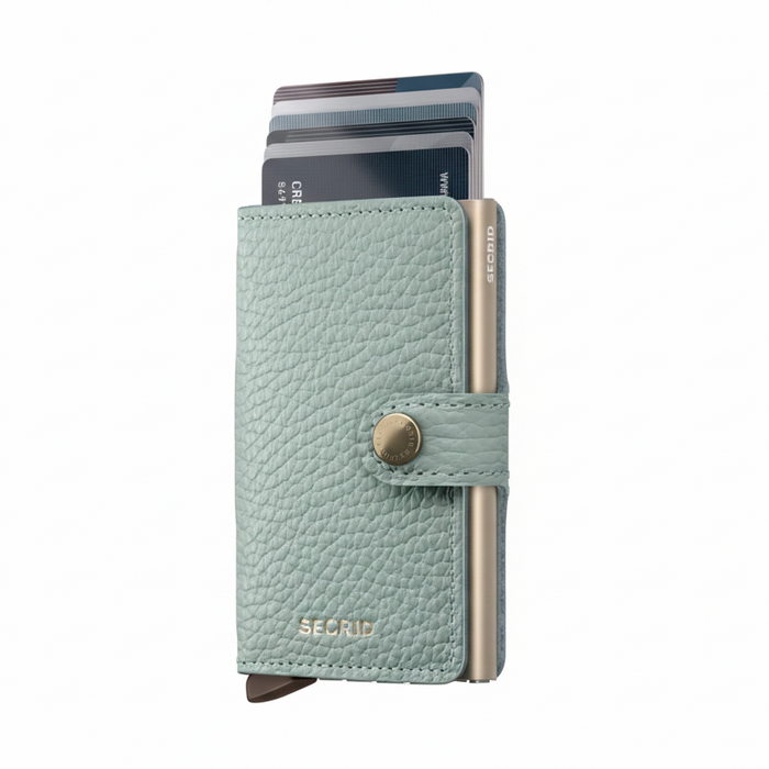 Secrid Mini Wallet Pebble Sea Green