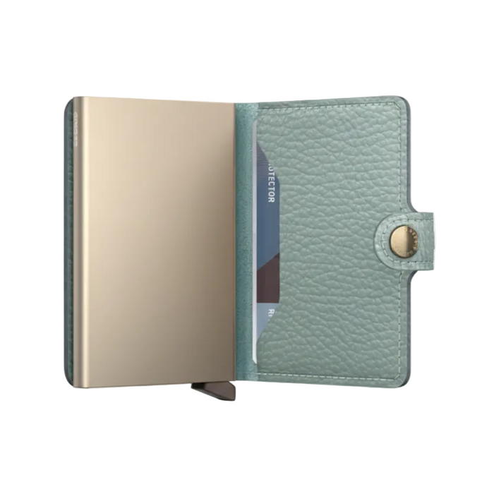Secrid Mini Wallet Pebble Sea Green