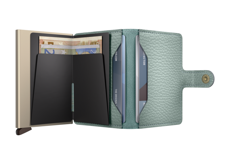 Secrid Mini Wallet Pebble Sea Green