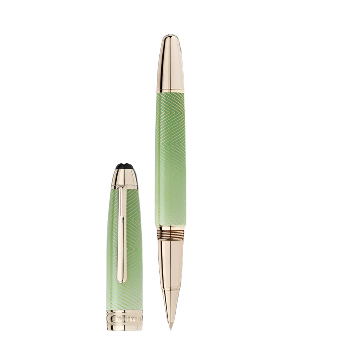Montblanc Meisterstück Calligraphy Solitaire Celadon Dégradé Rollerball Pen