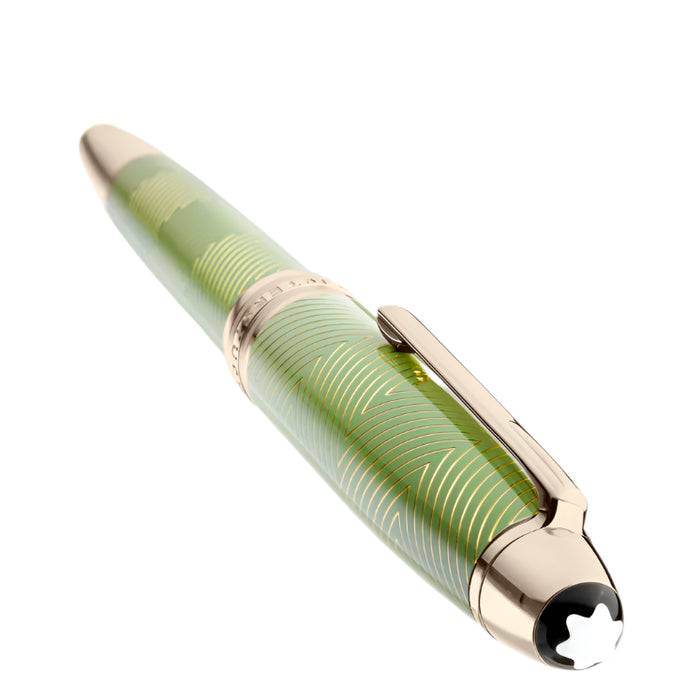 Montblanc Meisterstück Calligraphy Solitaire Celadon Dégradé Rollerball Pen