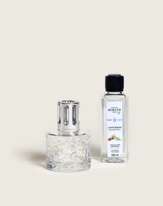 Maison Berger Mirage Clear Set with 250ml (8.5oz) Pure White Tea Fragrance