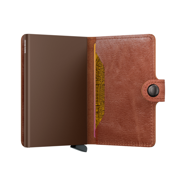 Secrid Mini Wallet Vintage Cognac-Brown