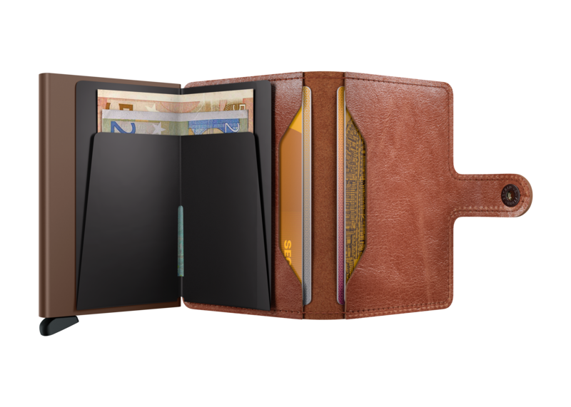 Secrid Mini Wallet Vintage Cognac-Brown