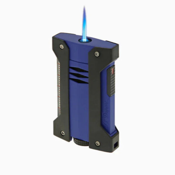 S.T.Dupont Defi Xtreme Lighter-Matt Black & Ocean Blue
