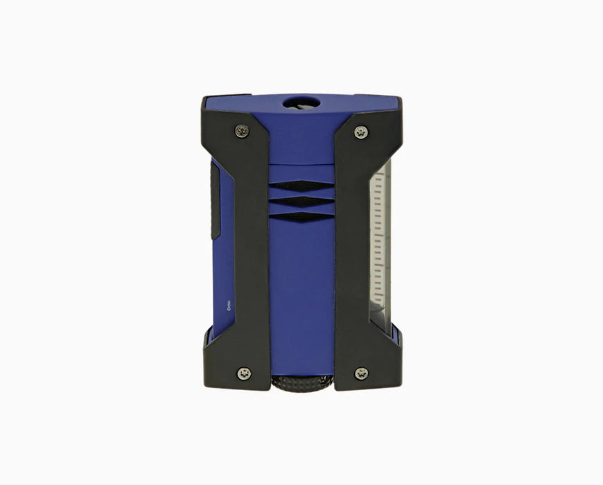 S.T.Dupont Defi Xtreme Lighter-Matt Black & Ocean Blue