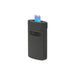 S. T. Dupont Megajet torch lighter in a modern matte red and black finish, featuring a powerful 20mm  wide flat blue flame tailored for lighting cigars. A luxury torch-lighter, perfect for cigar smoking. Model 020748