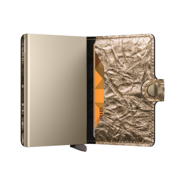 Secrid Mini Wallet Crunch Gold
