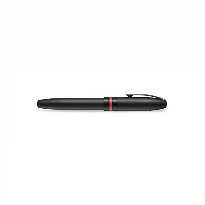 Sheaffer® ICON Matte Black Rollerball Pen with Gloss Red Trim