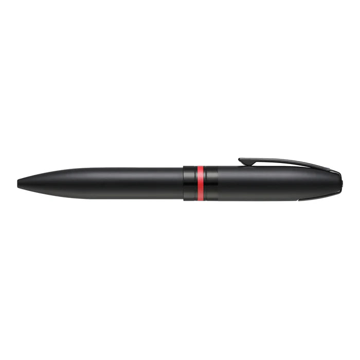 Sheaffer® ICON Matte Black Ballpoint Pen with Gloss Red Trim