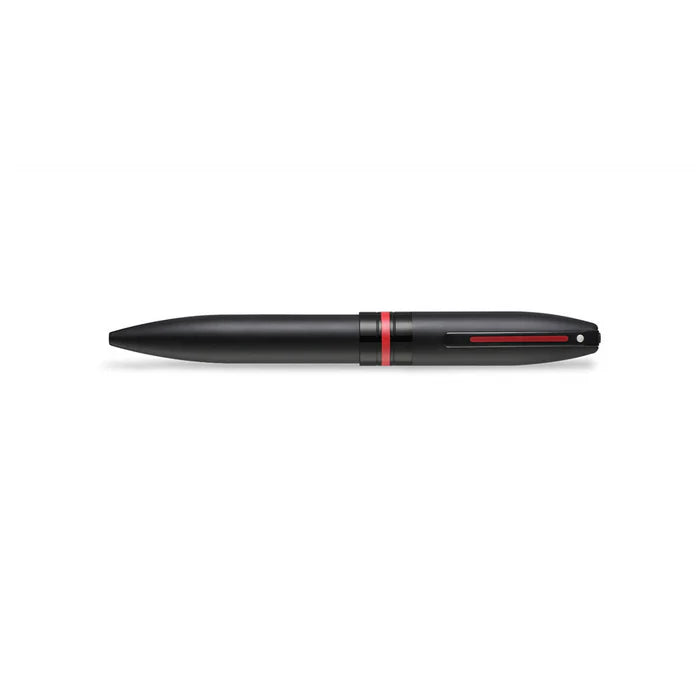Sheaffer® ICON Matte Black Ballpoint Pen with Gloss Red Trim