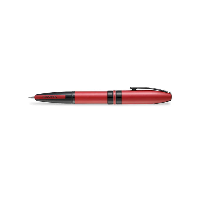 Sheaffer® ICON Metallic Red Fountain Pen with Gloss Black Trim