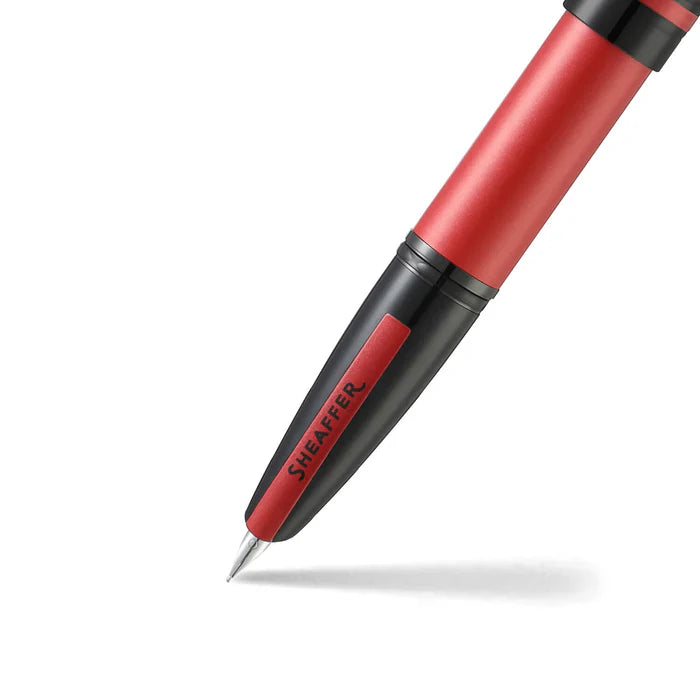 Sheaffer® ICON Metallic Red Fountain Pen with Gloss Black Trim