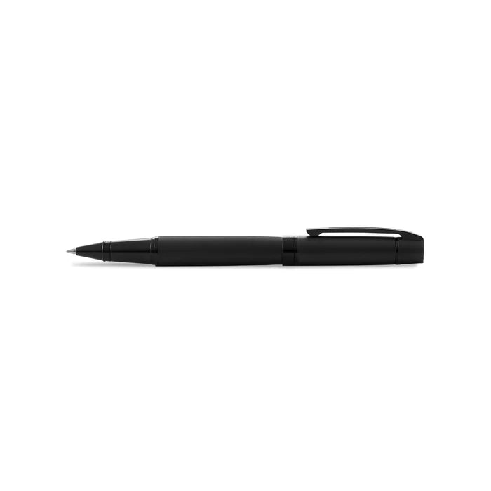 Sheaffer® 300 Matte Black Rollerball Pen with Polished Black Trim
