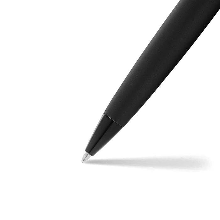 Sheaffer® 300 Matte Black Ballpoint Pen with Polished Black Trim