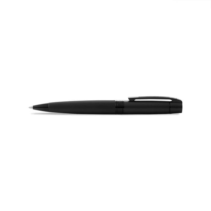 Sheaffer® 300 Matte Black Ballpoint Pen with Polished Black Trim