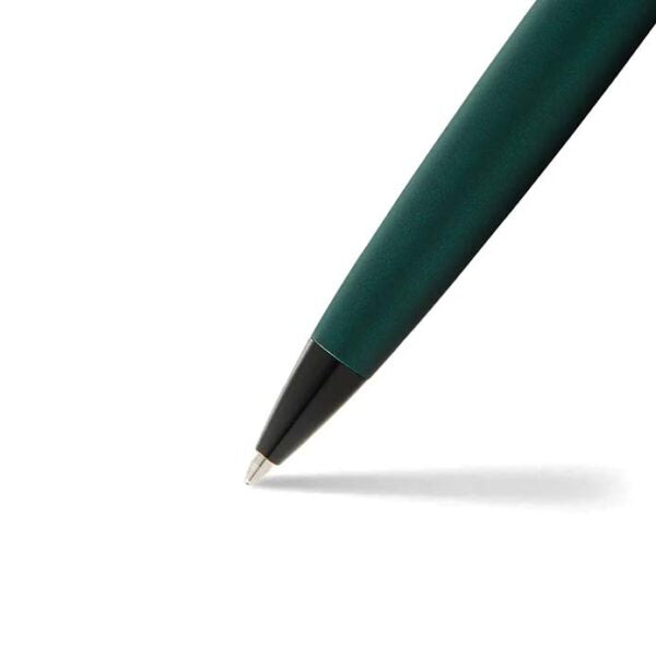 Sheaffer® 300 Matte Green Ballpoint Pen with Polished Black Trim