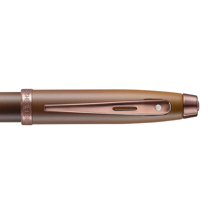 Sheaffer® 100 Coffee Edition Matt Brown Fountain Pen with Regal Brown PVD Trim