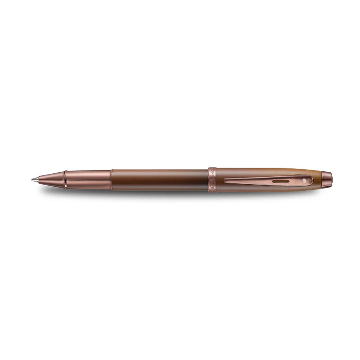 Sheaffer® 100 Coffee Edition Matt Brown Rollerball Pen with Regal Brown PVD Trim