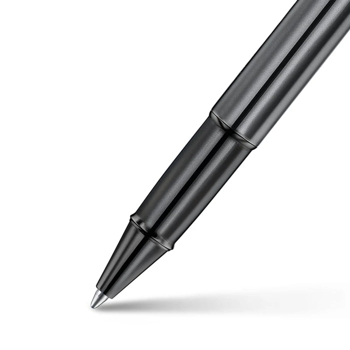 Sheaffer 100 Ionic Gunmetal Grey Rollerball Pen with Shiny PVD Trim