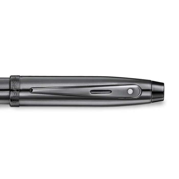 Sheaffer 100 Ionic Gunmetal Grey Rollerball Pen with Shiny PVD Trim