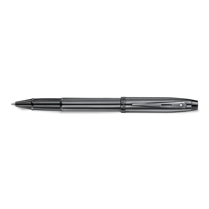 Sheaffer 100 Ionic Gunmetal Grey Rollerball Pen with Shiny PVD Trim