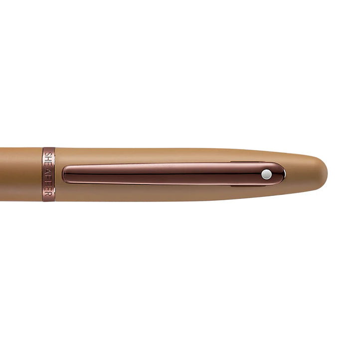 Sheaffer® VFM Coffee Edition Matt Brown Fountain Pen with Regal Brown PVD Trim