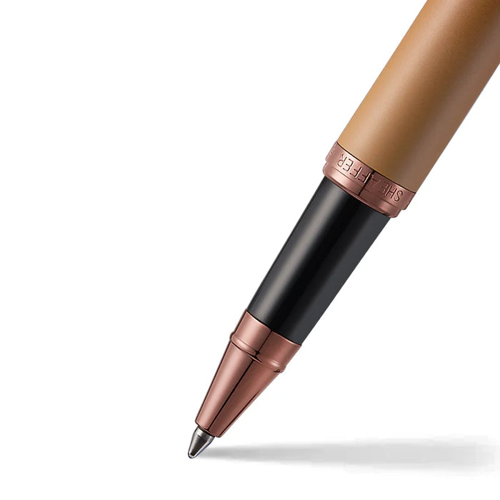Sheaffer® VFM Coffee Edition Matt Brown Rollerball Pen with Regal Brown PVD Trim
