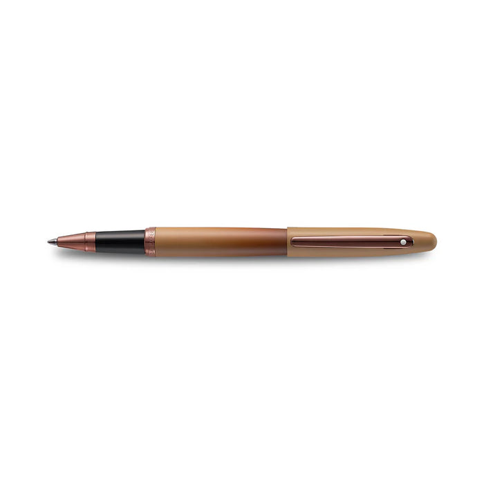 Sheaffer® VFM Coffee Edition Matt Brown Rollerball Pen with Regal Brown PVD Trim