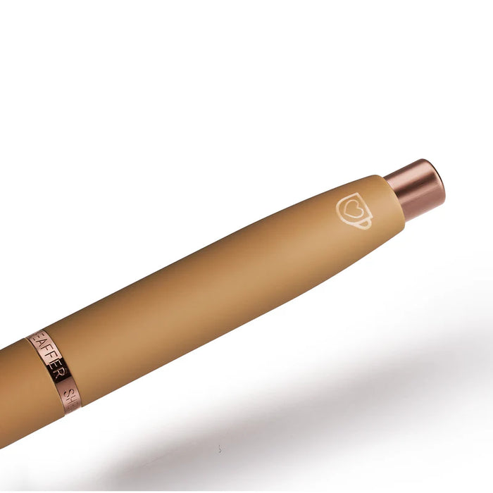 Sheaffer® VFM Coffee Edition Matt Brown Ballpoint Pen with Regal Brown PVD Trim