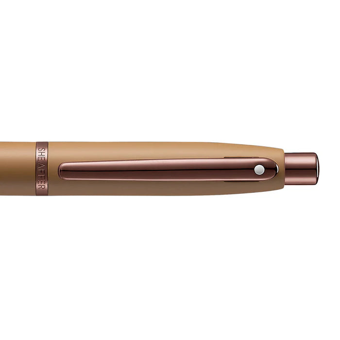 Sheaffer® VFM Coffee Edition Matt Brown Ballpoint Pen with Regal Brown PVD Trim