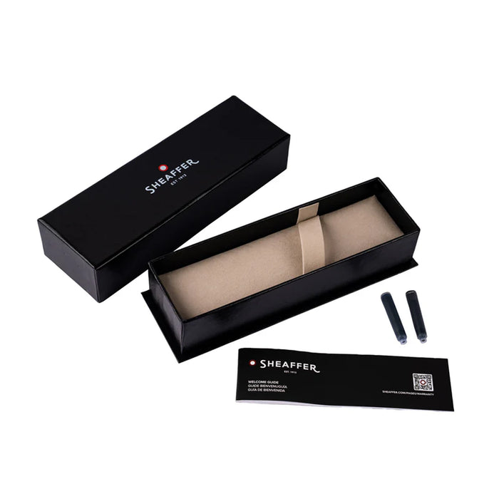 Sheaffer® VFM Matte Black Fountain Pen with Chrome Trim