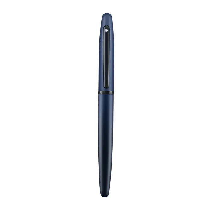 Sheaffer VFM Matte Blue Rollerball Pen with Matte Black Trim