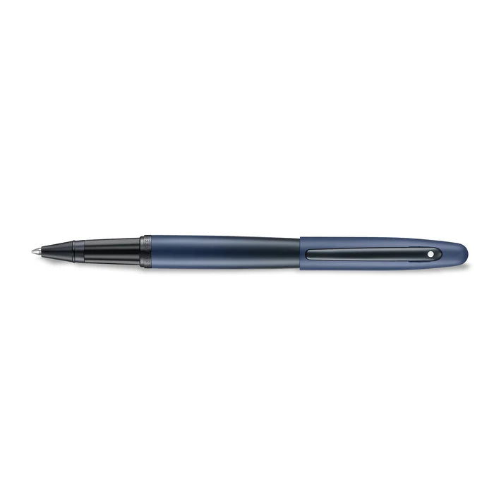 Sheaffer VFM Matte Blue Rollerball Pen with Matte Black Trim