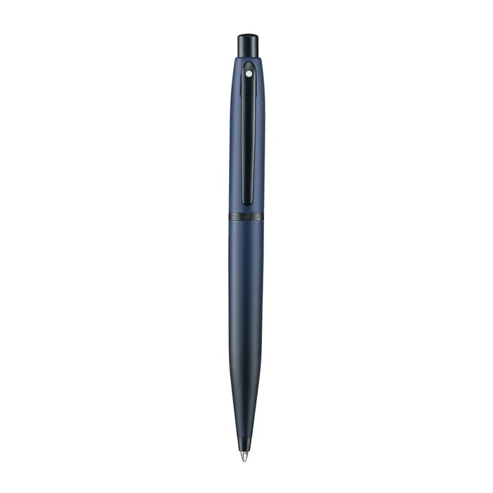 Sheaffer VFM Matte Blue Ballpoint Pen with Matte Black Trim
