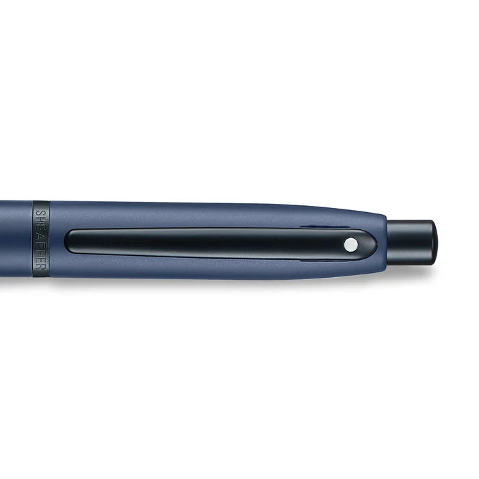 Sheaffer VFM Matte Blue Ballpoint Pen with Matte Black Trim