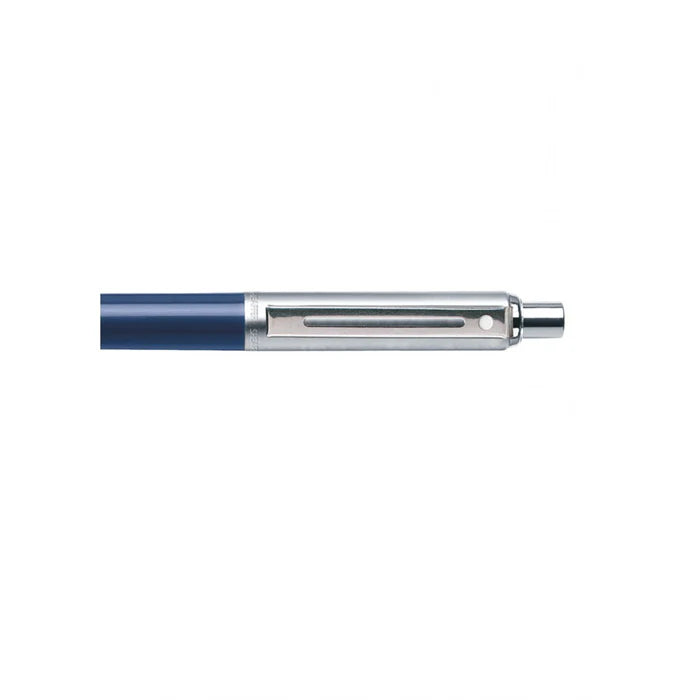 Sheaffer® Sentinel Blue and Chrome Ballpoint Pen With Chrome Trim
